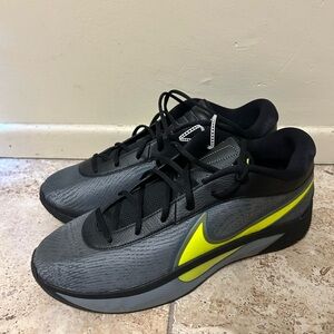 Nike Giannis Freak 6 'Niaja Black Volt Basketball Shoes FJ7792-001 Mens 15